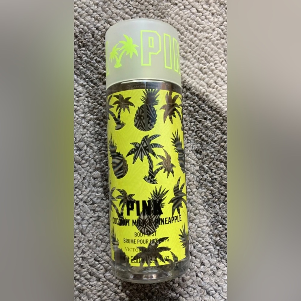 Pink Victoria Secret body mist